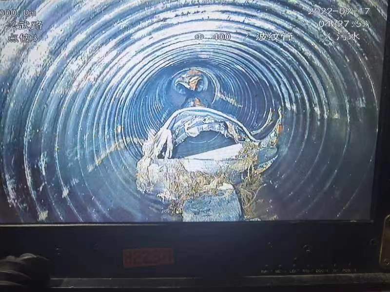 管道短管置换 前后对比